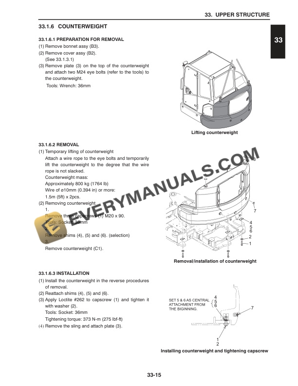 Case CX55B Tier 4 Crawler Excavator Service Manual 47698311-2