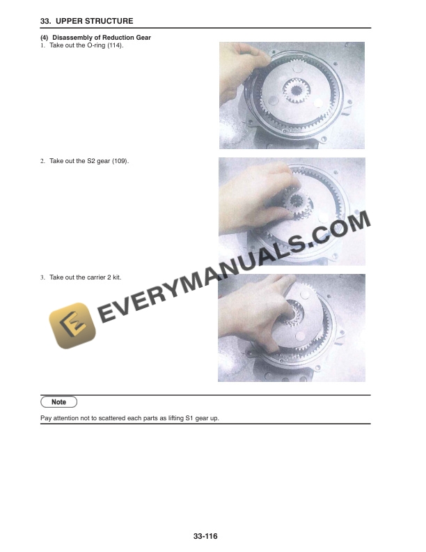 Case CX55B Tier 4 Crawler Excavator Service Manual 47698311-4