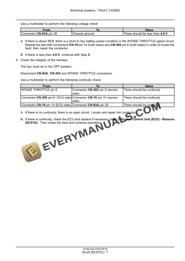 Case CX60C Mini Excavator Service Manual 51452136 PDF 7 Case CX60C Mini Excavator Service Manual 51452136 PDF - Image 5