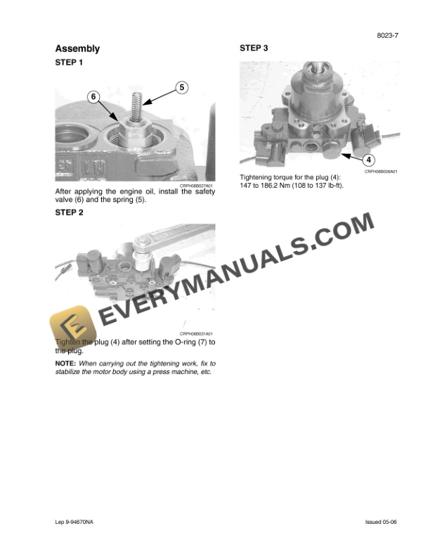 Case CX700 Tier 3 Crawler Dozer Service Manual 87364111NA-5