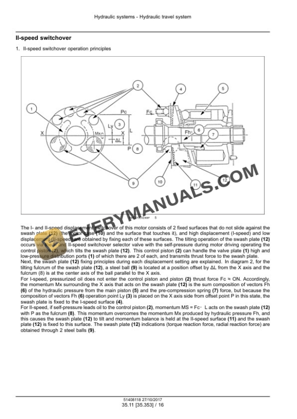 Case CX750D Crawler Excavator Service Manual 51408118 PDF 5 Case CX750D Crawler Excavator Service Manual 51408118 PDF - Image 3