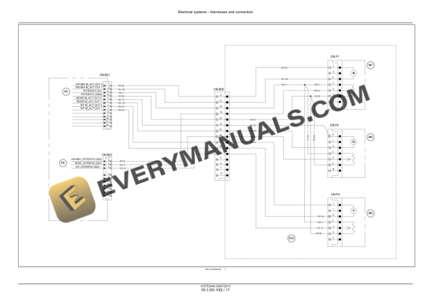 Case CX75C SR Midi Excavator Service Manual 47575334A PDF 6 Case CX75C SR Midi Excavator Service Manual 47575334A PDF - Image 4