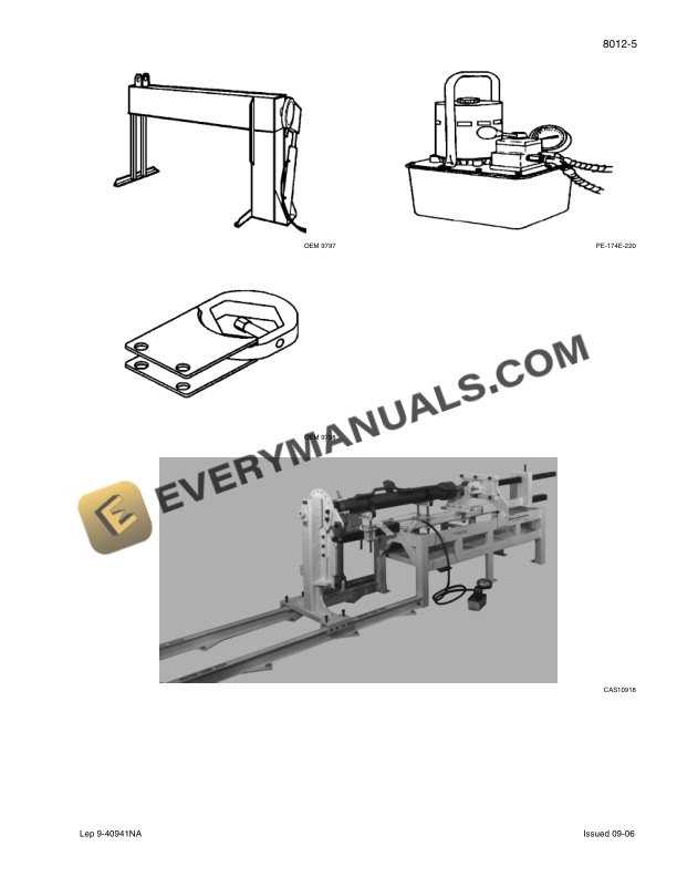 Case CX800 Tier 3 Crawler Excavator Service Manual 87571787NA-4