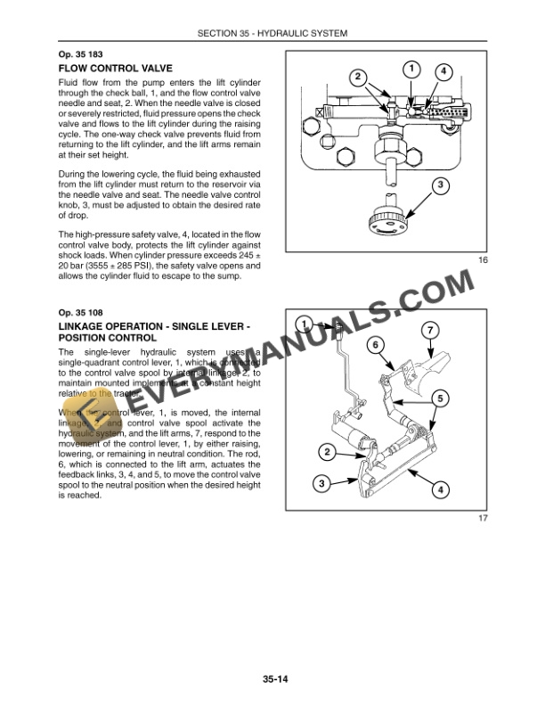 Case D and DX35, 40 and 45 Tractor Repair Manual 86620536-5