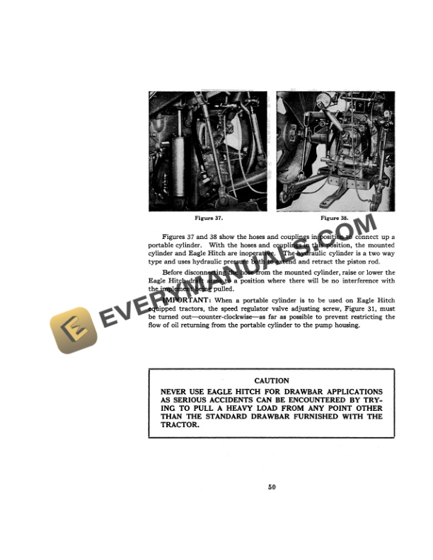 Case D Tractor Operator Manual 9-271-3