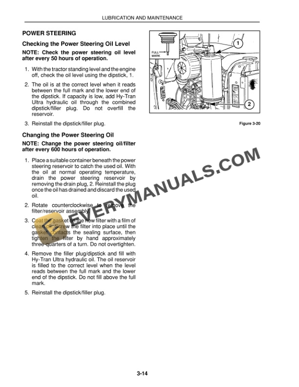 Case D25, D29, D33 Tractor Operator Manual 86617541-4