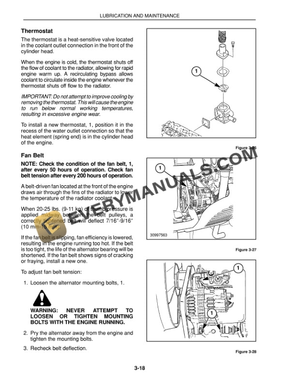 Case D35, D40, D45 Tractor Operator Manual 86617826-4