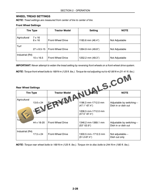 Case D35, D40, D45 Tractor Operator Manual 87300519-3