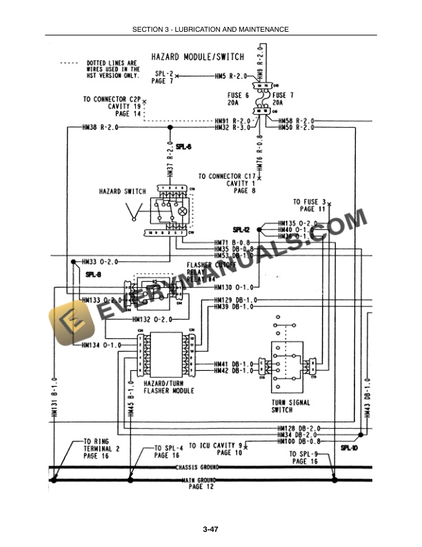 Case D35, D40, D45 Tractor Operator Manual 87319787-5
