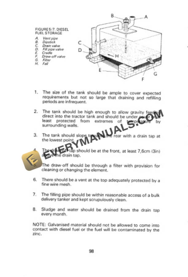 Case David Brown 1210, 1210 4WD, 1212 Tractor Operator Manual 9-5004-4