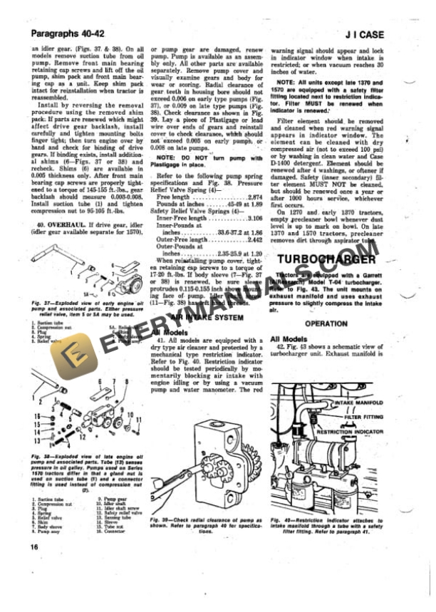 Case David Brown 1270, 1370, 1570 Tractor Shop Manual-2