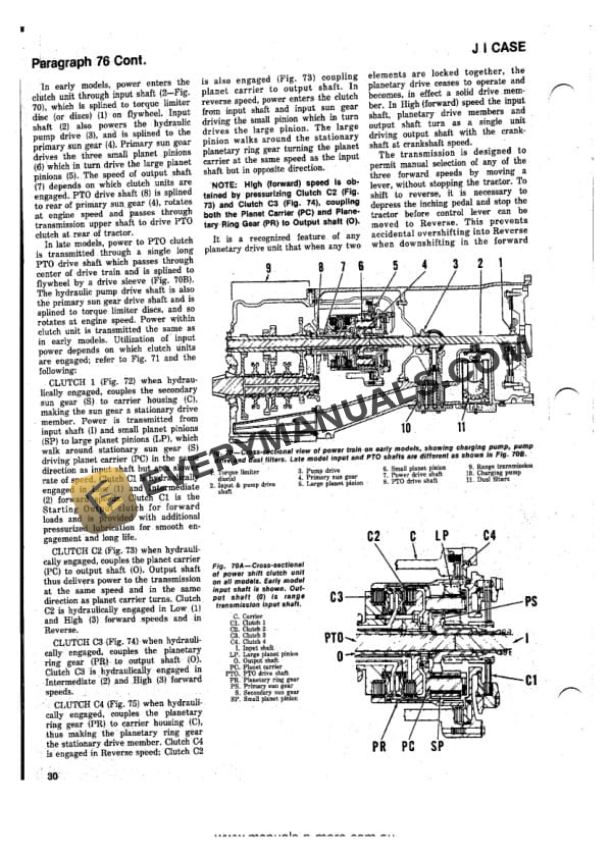 Case David Brown 1270, 1370, 1570 Tractor Shop Manual-3