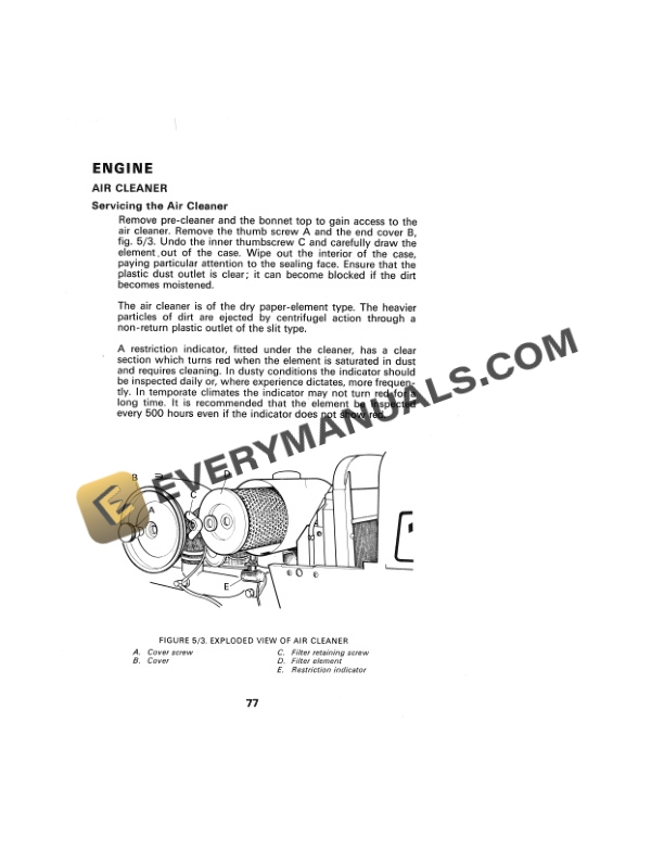 Case David Brown 1410, 1412 Tractor Operator Manual 9-5416. PDF 6 Case David Brown 1410, 1412 Tractor Operator Manual 9-5416. PDF - Image 4