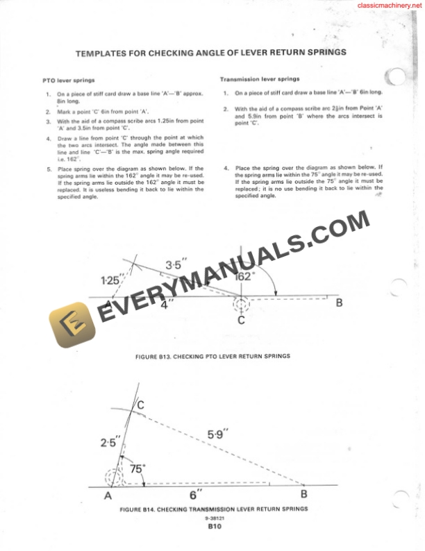 Case David Brown 1412 Tractor Service Manual 9-38121-3
