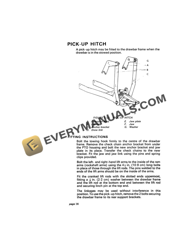 Case David Brown 4600 Selectamatic Livedrive Operator Manual TP-655-3