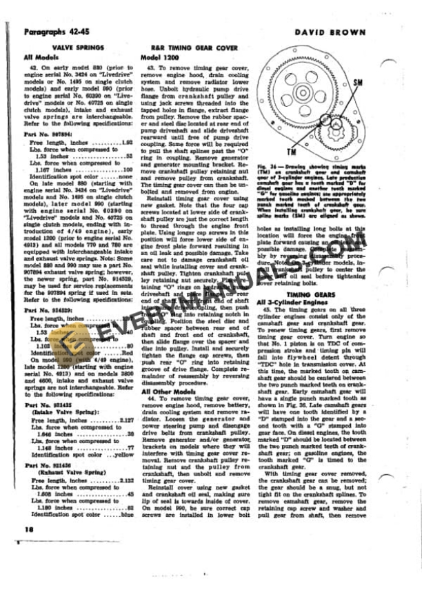 Case David Brown 770, 780, 880, 990, 1200, 3800, 4600 Tractor Shop Manual-2