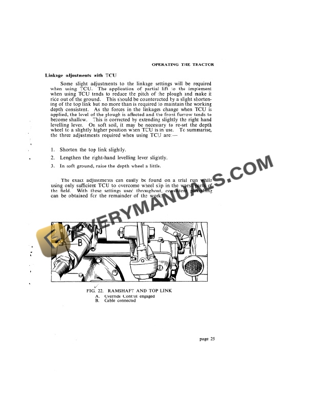 Case David Brown 950 Implematic and 950 Implematic Livedrive Instruction Book DBT-454-3