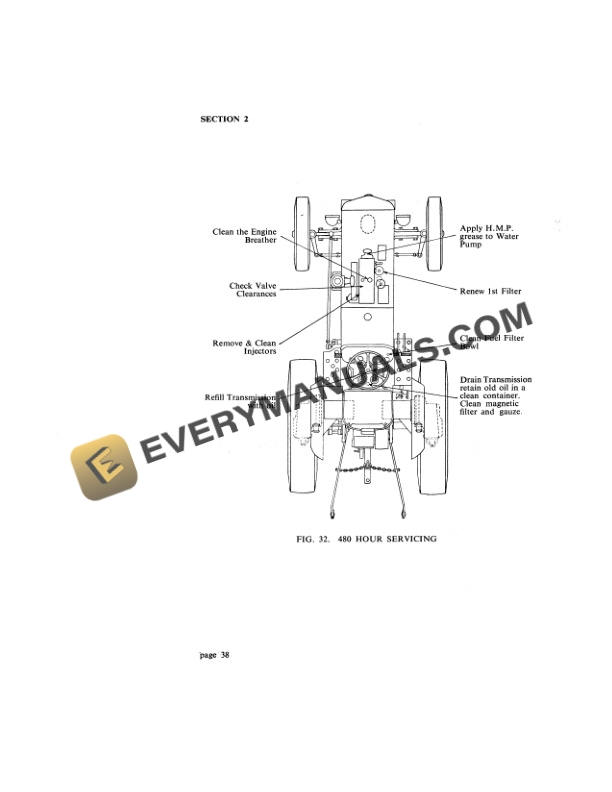 Case David Brown 950 Implematic and 950 Implematic Livedrive Instruction Book DBT-454-4