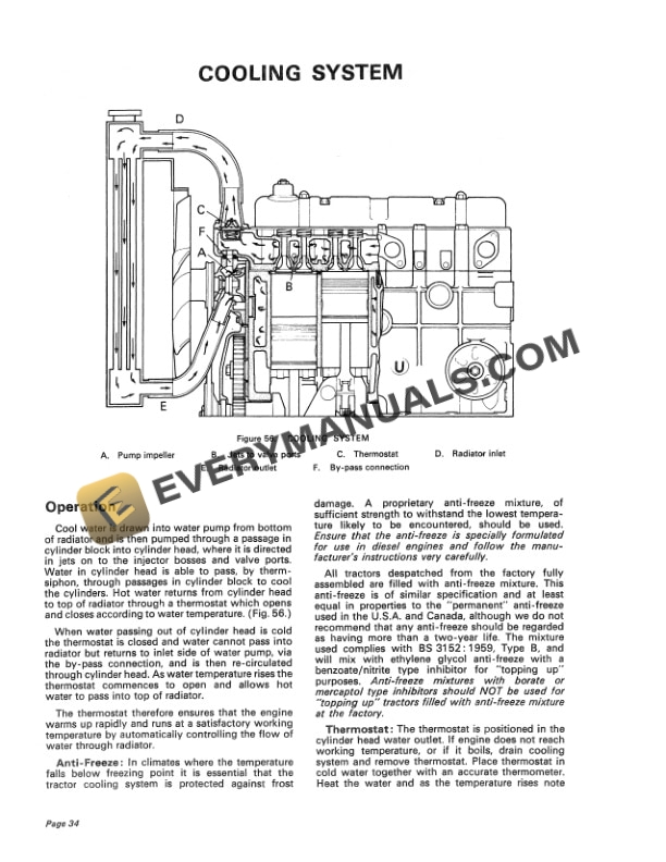 Case David Brown 990, 1200 Selectamatic Tractor Repair Manual 9-37121-5