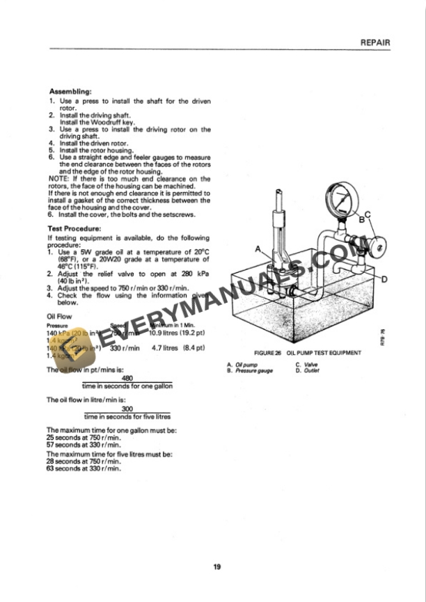 Case David Brown Three-Cylinder Diesel Engine AD3 Service Manual-3