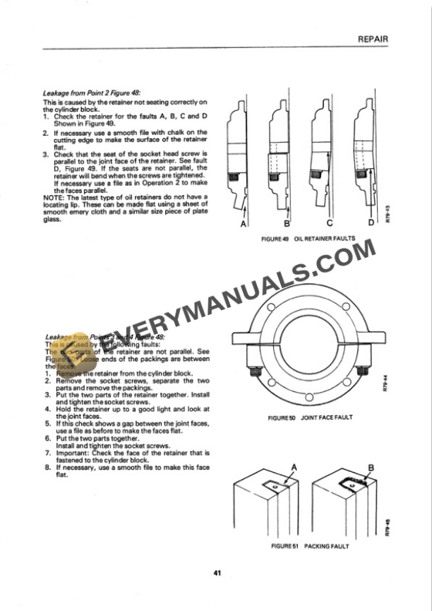 Case David Brown Three-Cylinder Diesel Engine AD3 Service Manual-5
