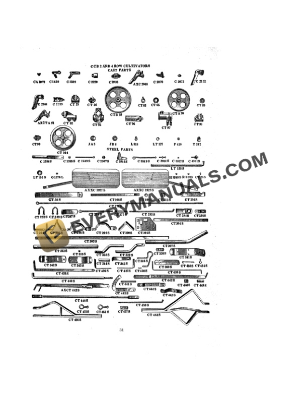 Case DCC2, SCB2, DC84 - Cult DC, SC Tractor Operator Manual DB-1169-5