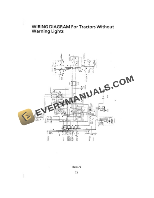 Case Diesel Tractor Operator Manual 9-11811-5