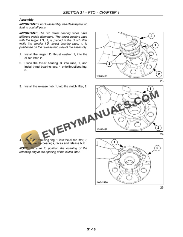 Case DX18E, DX22E, DX24E, DX25E Tractor Repair Manual 87352318-3