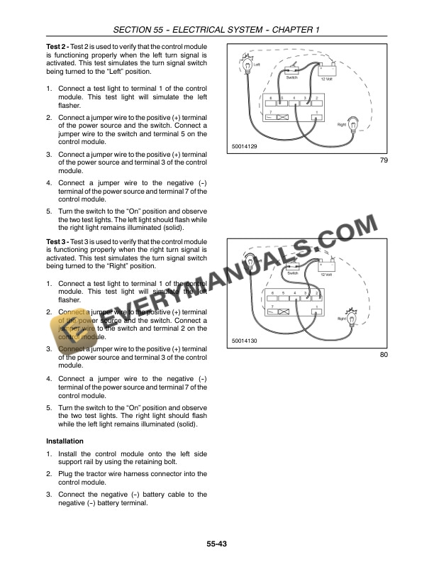 Case DX18E, DX22E, DX24E, DX25E Tractor Repair Manual 87352319-2