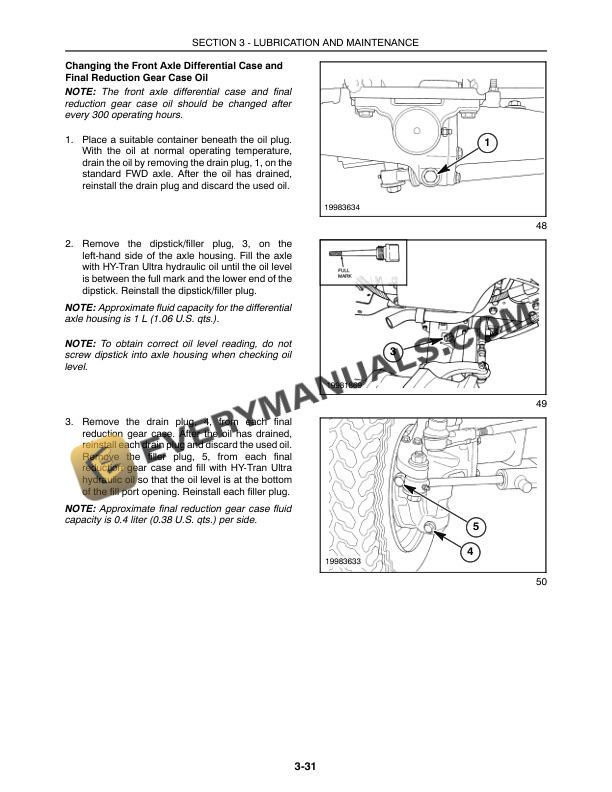 Case DX21, DX24 Tractor Operator Manual 87300158-5
