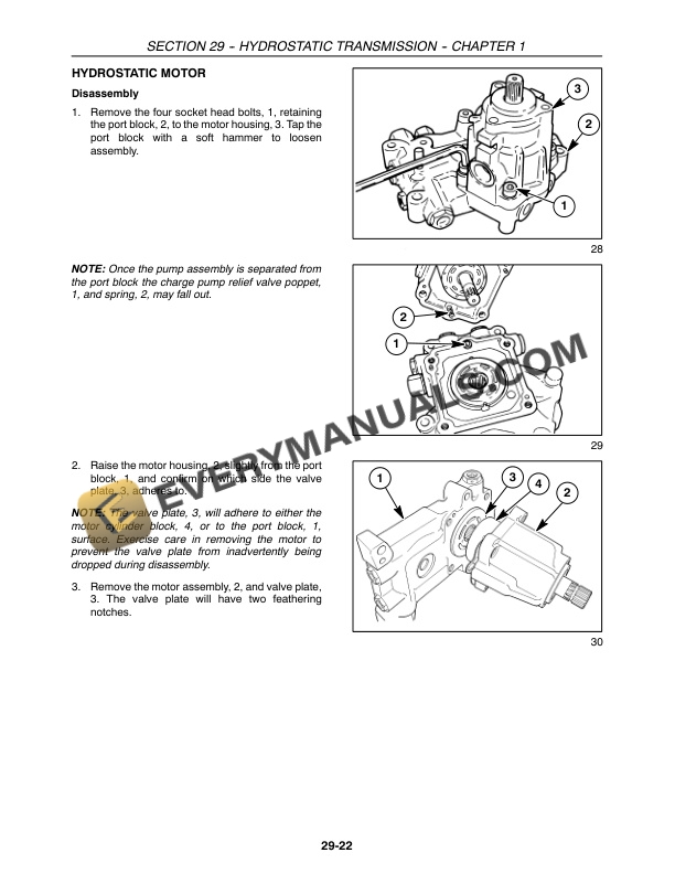 Case DX21, DX24 Tractor Repair Manual 87055745-4