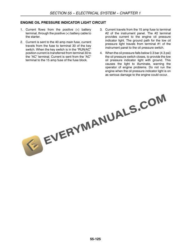 Case DX21, DX24 Tractor Repair Manual 87055747-4