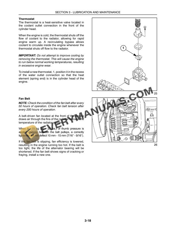 Case DX29, DX33 Tractor Operator Manual 87310108-4