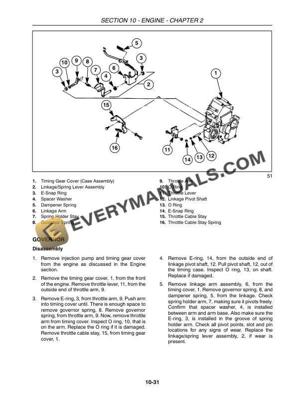 Case DX29, DX33 Tractor Repair Manual 87059224-5