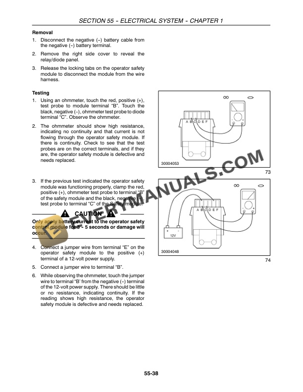Case DX29, DX33 Tractor Repair Manual 87059227-2