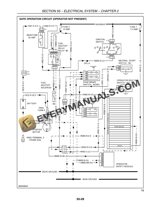 Case DX29, DX33 Tractor Repair Manual 87059227-3