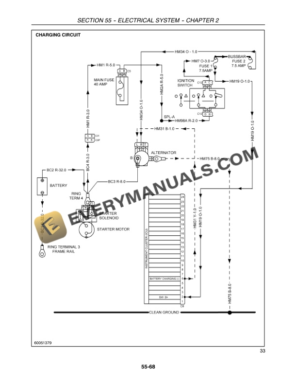 Case DX29, DX33 Tractor Repair Manual 87059227-4
