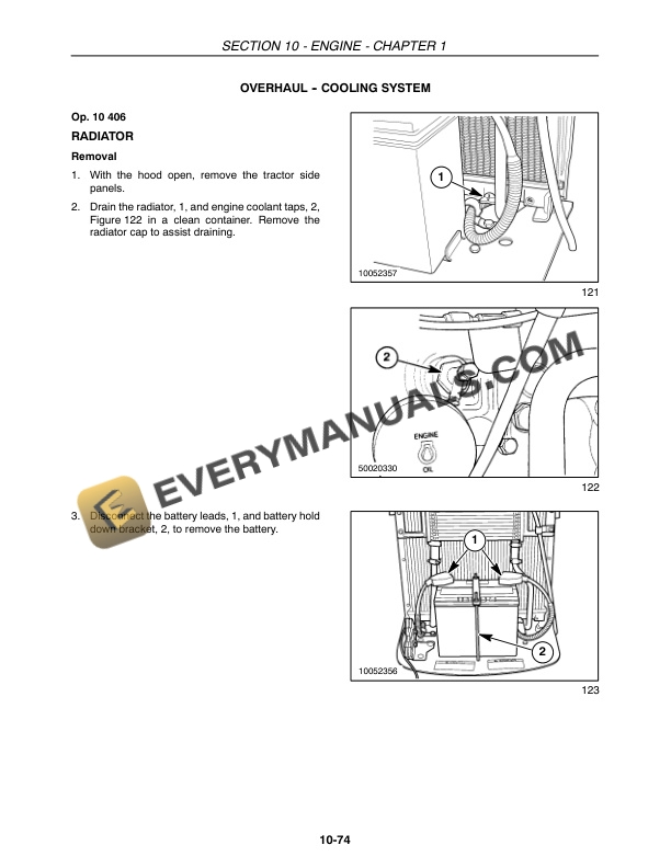 Case DX31, DX34 Tractor Repair Manual 87535062-4