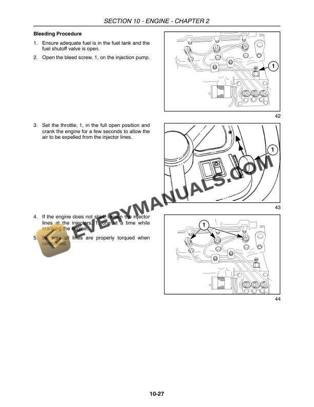 Case DX31, DX34 Tractor Repair Manual 87535062-5