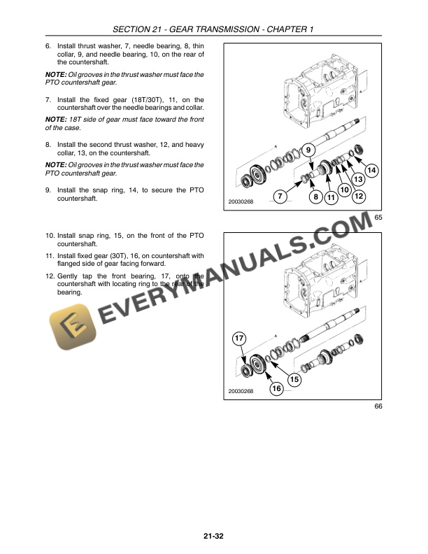 Case DX31, DX34 Tractor Repair Manual 87535063-2