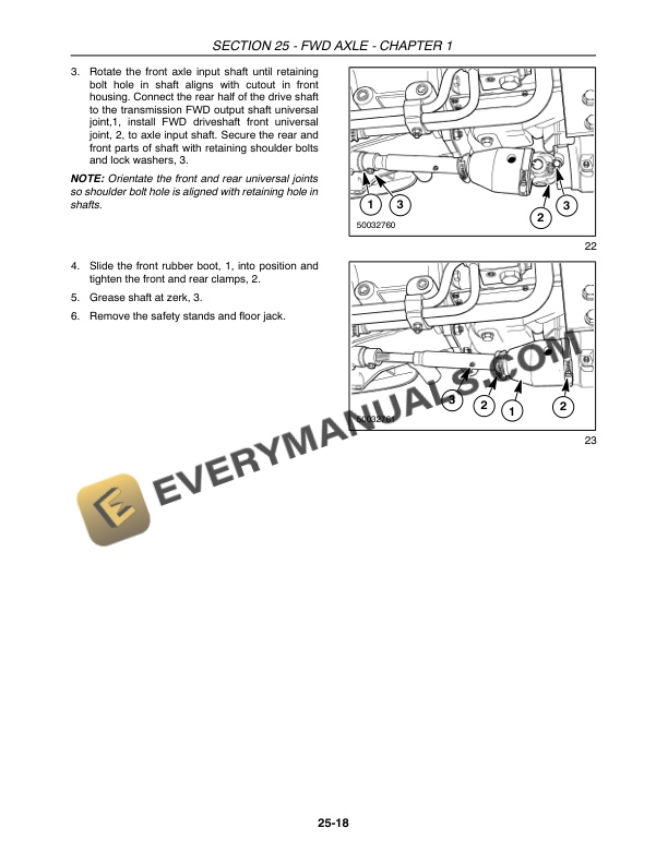 Case DX31, DX34 Tractor Repair Manual 87535063-3