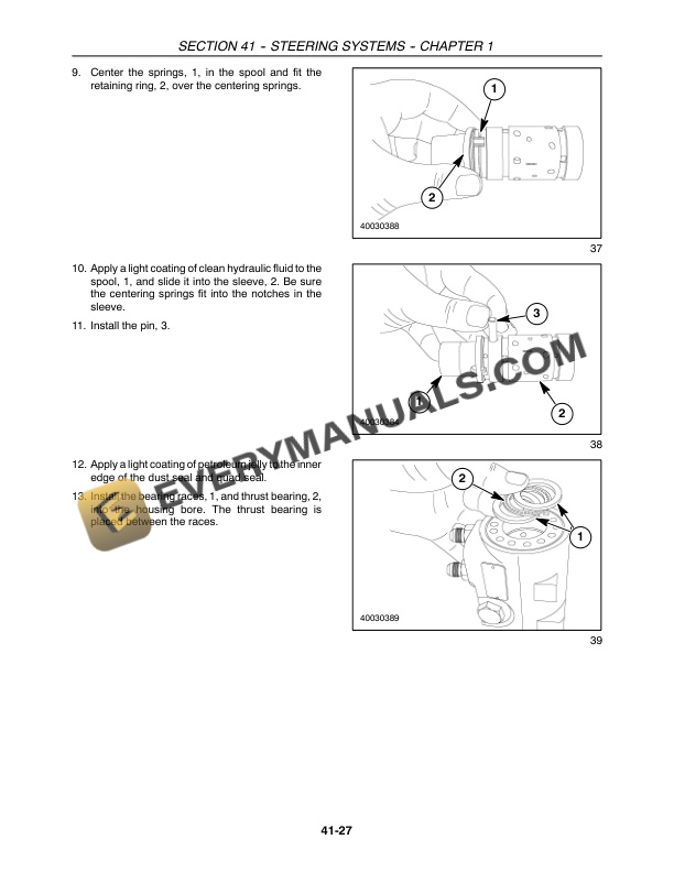 Case DX31, DX34 Tractor Repair Manual 87535064-5