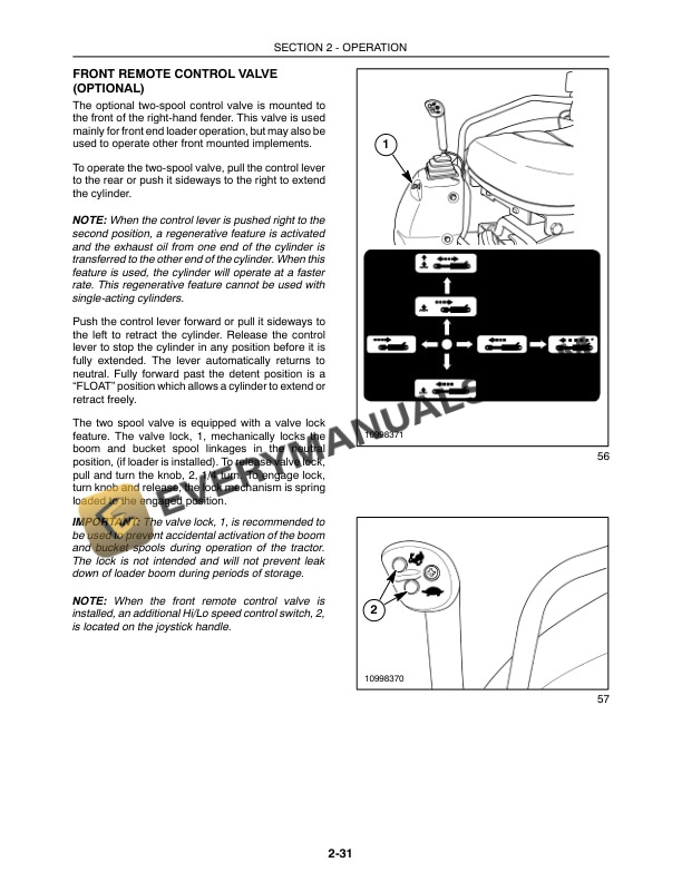Case DX35, DX40, DX45 Tractor Operator Manual 87319788-3