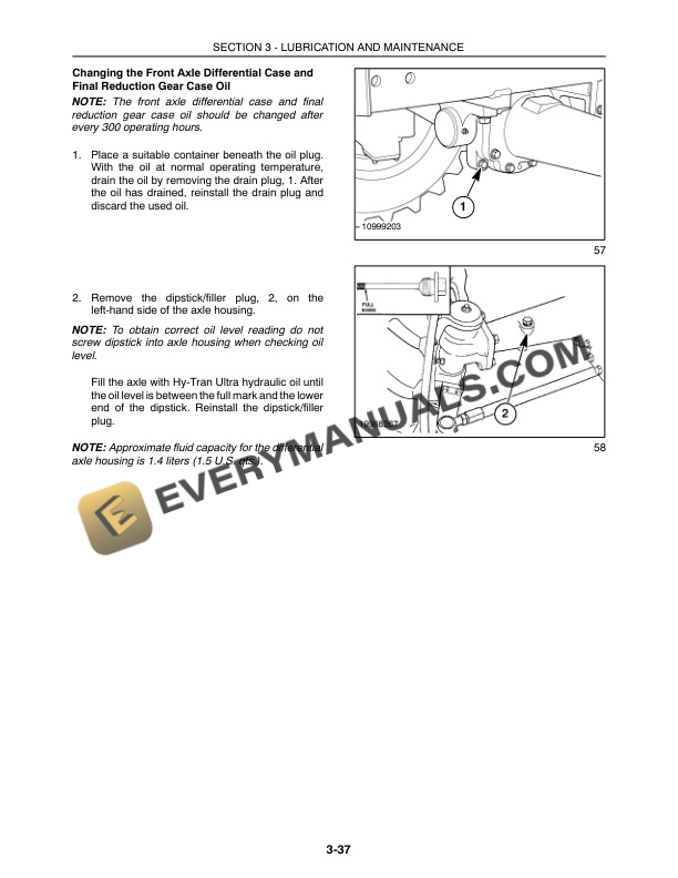 Case DX48, DX55 Tractor Operator Manual 87544706-5
