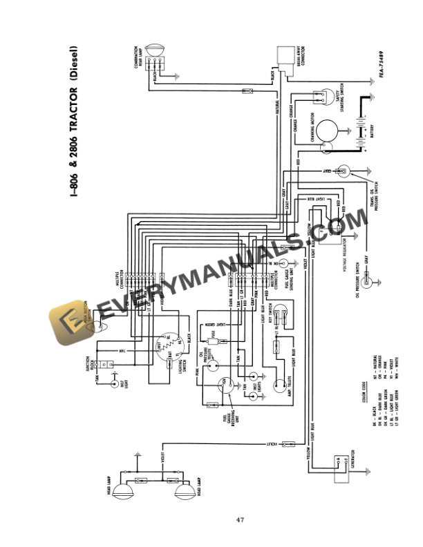 Case Electrical Specifications and Wiring Schematics Service Manual GSS-1308C-5