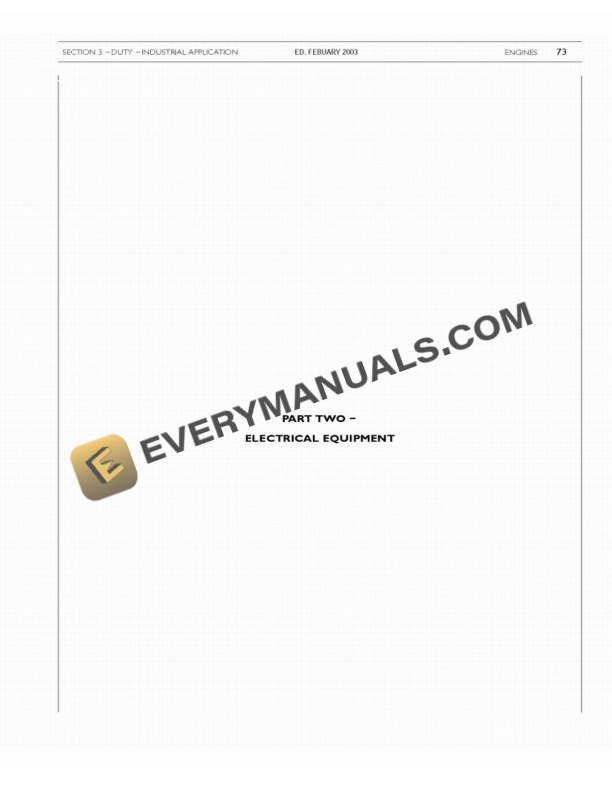 Case Engine 445-M2, 445T-M2, 668T-M2 Service Manual 6-74500NA-4