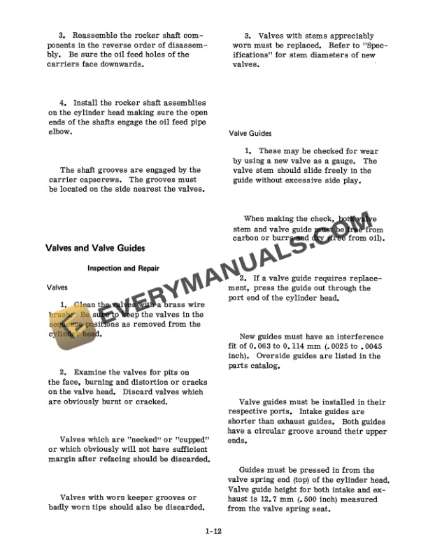 Case Engine, Fuel and Electrical Systems (Chrysler Model H-105) Service Manual GSS-1491-3