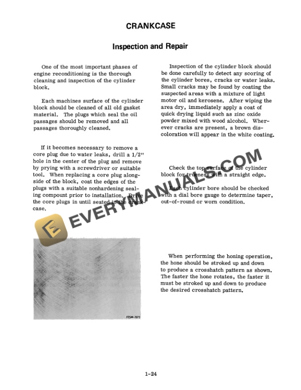 Case Engine, Fuel and Electrical Systems (Chrysler Model H-105) Service Manual GSS-1491-4