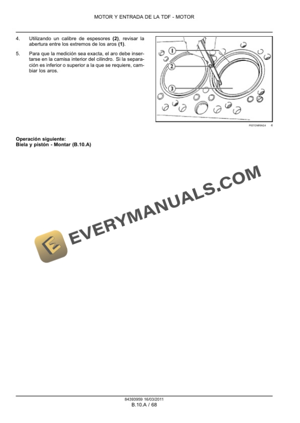 Case F2CFE613A-A, F2CFE613C-A, F2CFE613E Service Manual 84393959 ES-3