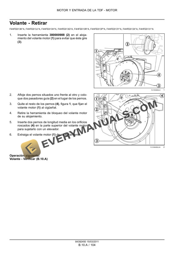 Case F4DFE613A-A, F4DFE613B-A, F4DFE613C Maintenance Manual 84392450 ES PDF 5 Case F4DFE613A-A, F4DFE613B-A, F4DFE613C Maintenance Manual 84392450 ES-3